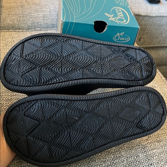 Chaco Women’s Chillos Slide Sandal Dark Tie Dye - Picture 5 of 6